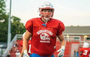 Jaiden Evans taking charge for Morgantown offense and defense